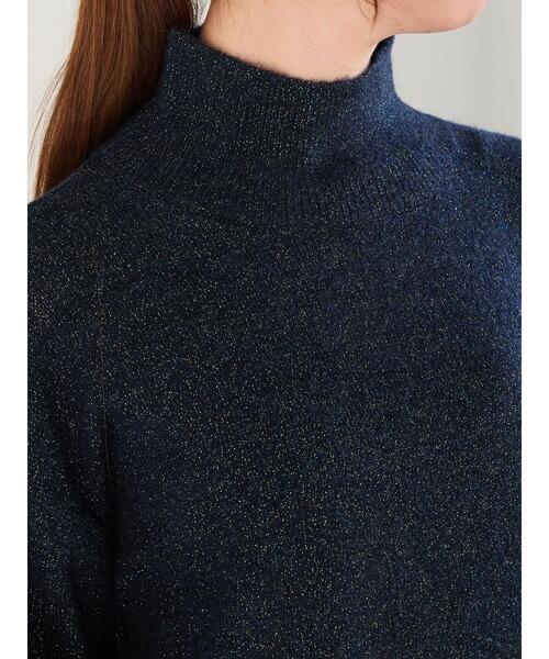 Te chichi（テチチ）の「ミックスラメハイネックニット（ニット/セーター・レディース・ブラック/ネイビー/オフホワイト・F）」の16枚目の写真