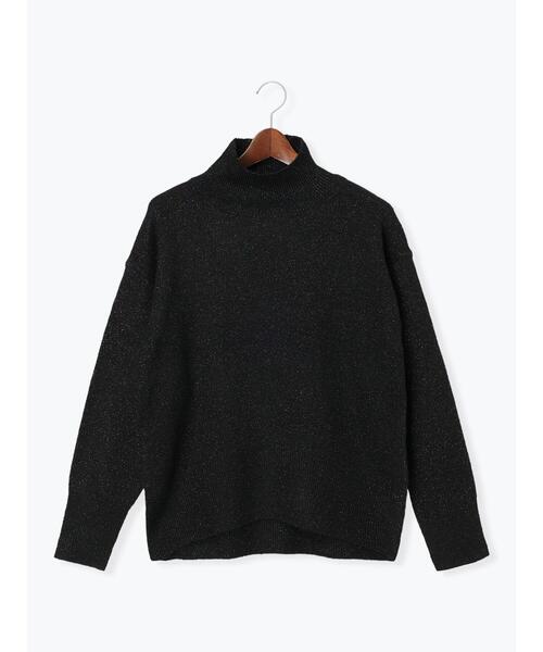 Te chichi（テチチ）の「ミックスラメハイネックニット（ニット/セーター・レディース・ブラック/ネイビー/オフホワイト・F）」の19枚目の写真