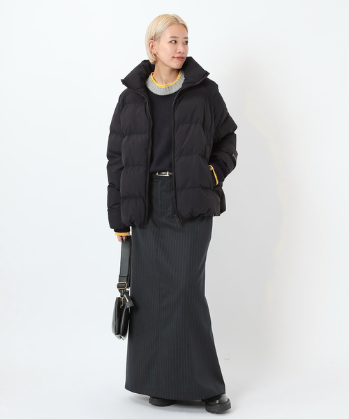 AP STUDIO（エーピーストゥディオ）の「【Bomboogie/ボンブーギ】バイカラープルオーバー（ニット/セーター・レディース・ネイビー・FREE）」の19枚目の写真