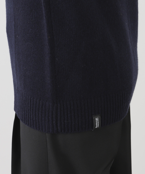 AP STUDIO（エーピーストゥディオ）の「【Bomboogie/ボンブーギ】バイカラープルオーバー（ニット/セーター・レディース・ネイビー・FREE）」の9枚目の写真