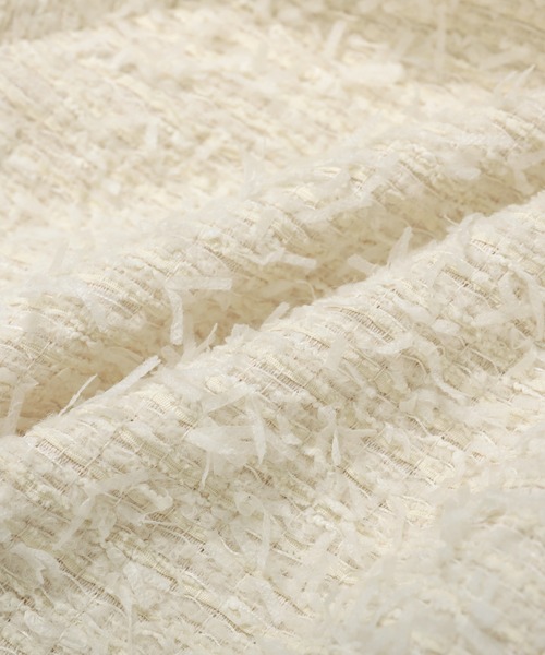 MERAKI（メラキ）の「パールボタンツイードジレ（ベスト・レディース・ブラック/ホワイト・FREE）」の20枚目の写真