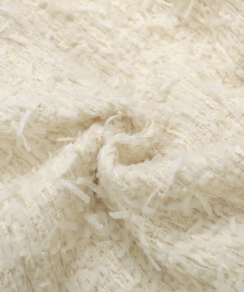 MERAKI（メラキ）の「パールボタンツイードジレ（ベスト・レディース・ブラック/ホワイト・FREE）」の21枚目の写真