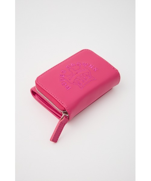 RODEO CROWNS WIDE BOWL（ロデオクラウンズワイドボウル）の「ロゴミニウォレット（財布・レディース・ピンク/ブラック/マルチ・FREE）」の15枚目の写真