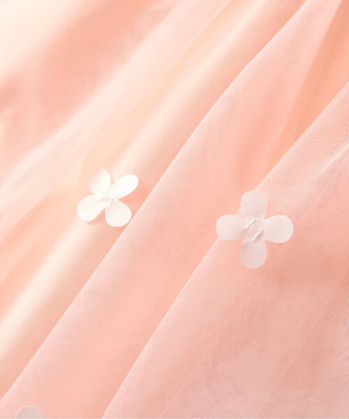 apres les cours（アプレレクール）の「【フォーマル対応/ジュニア対応】ヨークレースチュールワンピース＿アプレレクールマシェリ（ワンピース・キッズ・アイボリー/サーモンピンク・140/90/110/120/80/130/100）」の19枚目の写真
