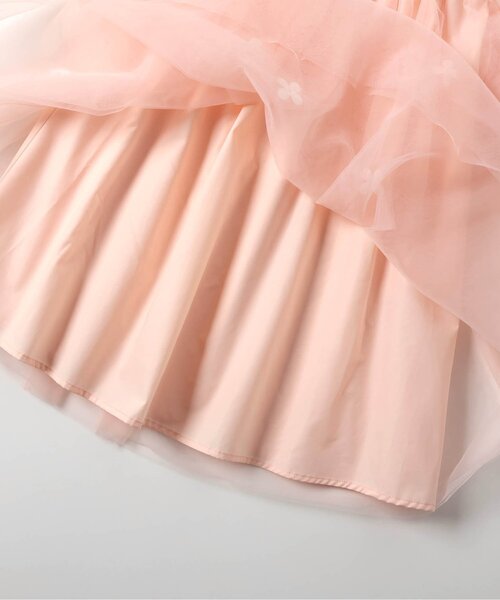 apres les cours（アプレレクール）の「【フォーマル対応/ジュニア対応】ヨークレースチュールワンピース＿アプレレクールマシェリ（ワンピース・キッズ・アイボリー/サーモンピンク・140/90/110/120/80/130/100）」の18枚目の写真