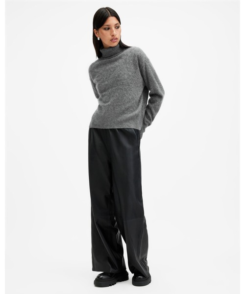 ニット セーター REBEL BRUSHED CASHMERE ROLL NECK JUMPER | REBEL ブラッシュド カシミヤ ロール ネッ REBEL BRUSHED CASHMERE ROLL NECK JUMPER | REBEL ブラッシュド