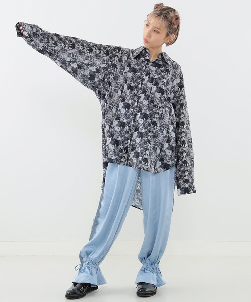 mmts（マミタス）の「【COLLABORATION】unoa / シャツ（シャツ/ブラウス・レディース・ブラック/ブラウン・SMALL/MEDIUM）」の15枚目の写真