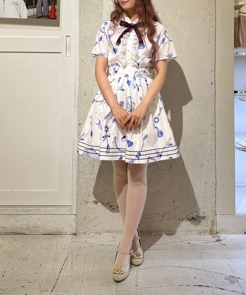 MILK ストロベリー　美品　スカート MILKFED.（ミルクフェド）の「STRAWBERRY MERMAID SKIRT
