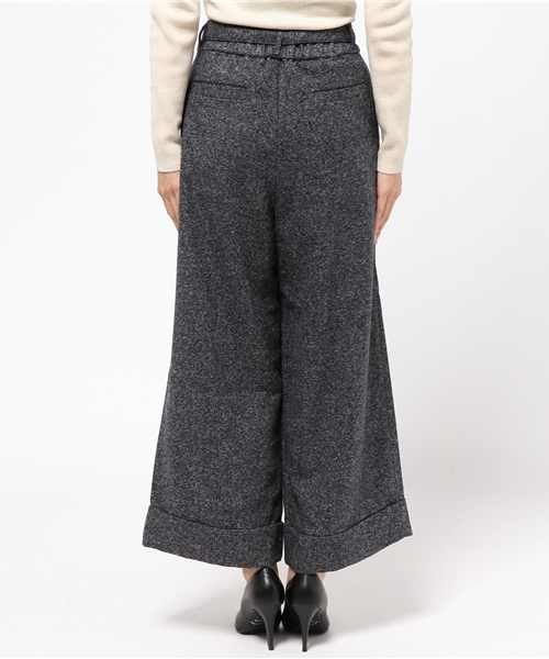 mystic（ミスティック）の「【mystic】ベルトワイドパンツ（その他パンツ・レディース・チャコールグレー/グレー/ネイビー・2/1）」の6枚目の写真