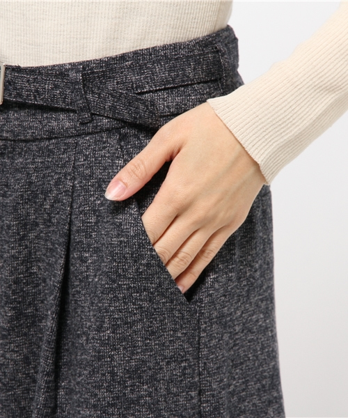 mystic（ミスティック）の「【mystic】ベルトワイドパンツ（その他パンツ・レディース・チャコールグレー/グレー/ネイビー・2/1）」の9枚目の写真