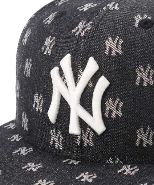 【新品未使用】 MLB ドジャース ニューエラ キャップ モノグラム ジャガード NEW ERA 59FIFTY ドジャース LA キャップ ニューエラ NEWERA