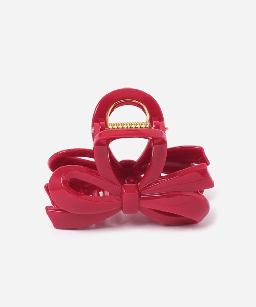 FOREVER 21(フォーエバー トゥエンティーワン)の「リボンヘアクリップ(バレッタ/ヘアクリップ・レディース・ブラック/レッド/ブラウン・FREE)」の3枚目の写真