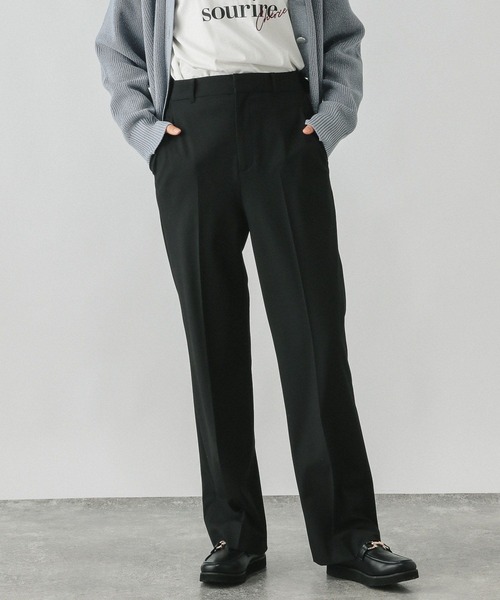♡新品タグ付♡ アパルトモン　ウールフレアパンツ　24SS セール】ウツクシルエットフレアパンツTall/252440（その他