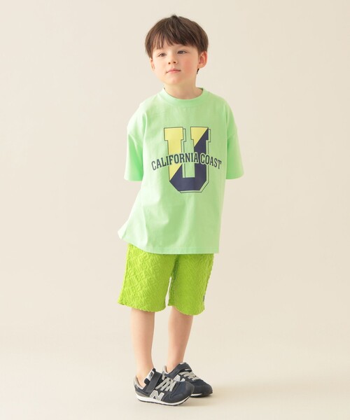 BEAMS mini(ビームスミニ)の「ロゴ パイル ショートパンツ 2025SS(90~150cm)(その他パンツ・キッズ・グリーン系その他3/パープル系その他3/ライトグレー・140/130/120/110/100/90/150)」の22枚目の写真