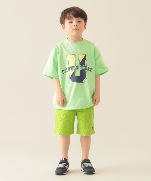 BEAMS mini(ビームスミニ)の「ロゴ パイル ショートパンツ 2025SS(90~150cm)(その他パンツ・キッズ・グリーン系その他3/パープル系その他3/ライトグレー・140/130/120/110/100/90/150)」の21枚目の写真