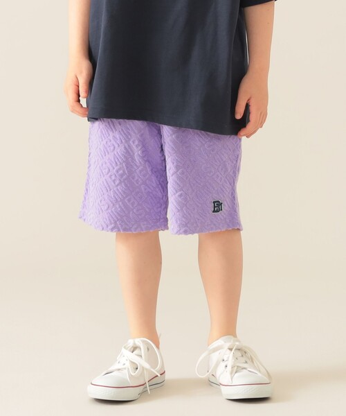 BEAMS mini(ビームスミニ)の「ロゴ パイル ショートパンツ 2025SS(90~150cm)(その他パンツ・キッズ・グリーン系その他3/パープル系その他3/ライトグレー・140/130/120/110/100/90/150)」の20枚目の写真