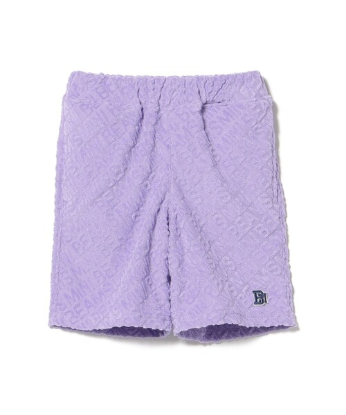 BEAMS mini(ビームスミニ)の「ロゴ パイル ショートパンツ 2025SS(90~150cm)(その他パンツ・キッズ・グリーン系その他3/パープル系その他3/ライトグレー・140/130/120/110/100/90/150)」の8枚目の写真