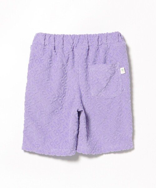 BEAMS mini(ビームスミニ)の「ロゴ パイル ショートパンツ 2025SS(90~150cm)(その他パンツ・キッズ・グリーン系その他3/パープル系その他3/ライトグレー・140/130/120/110/100/90/150)」の7枚目の写真