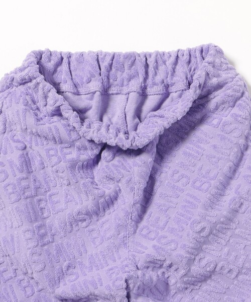 BEAMS mini(ビームスミニ)の「ロゴ パイル ショートパンツ 2025SS(90~150cm)(その他パンツ・キッズ・グリーン系その他3/パープル系その他3/ライトグレー・140/130/120/110/100/90/150)」の6枚目の写真