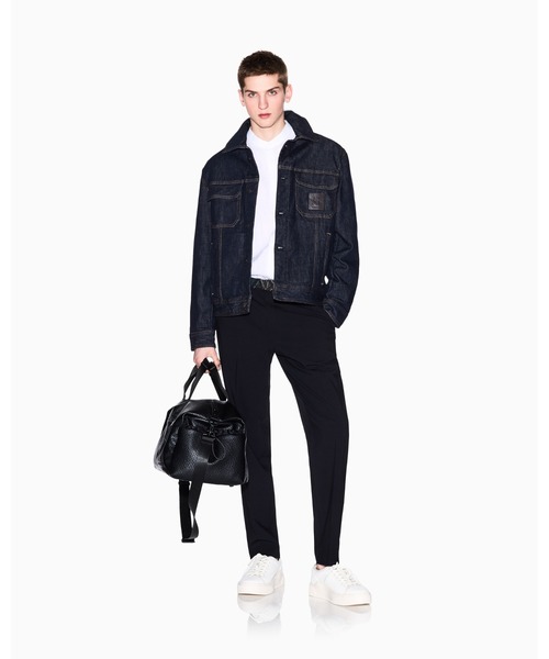 ARMANI EXCHANGE(アルマーニエクスチェンジ)の「【A|X アルマーニ エクスチェンジ】ICON チノパンツ(チノパンツ・メンズ・ブラック・31inch/30inch/33inch/29inch/36inch/34inch/28inch/32inch)」の4枚目の写真