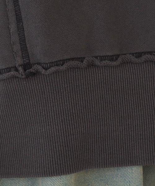 ヴィンテージ加工ラグランスウェット