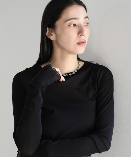 select MOCA（セレクトモカ）の「アンカーチェーンネックレス（ネックレス・レディース・シルバー・FREE）」の12枚目の写真