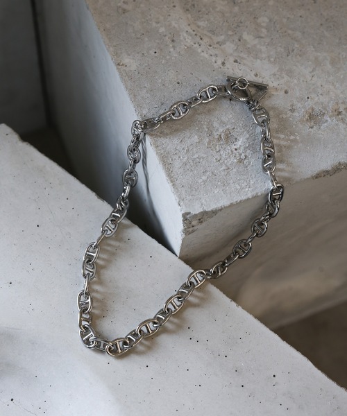 select MOCA（セレクトモカ）の「アンカーチェーンネックレス（ネックレス・レディース・シルバー・FREE）」の5枚目の写真