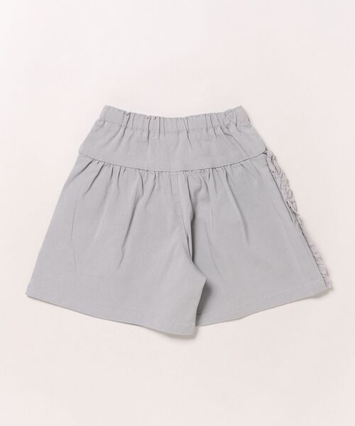 HAKKA KIDS(ハッカキッズ)の「スーパーストレッチツイルフリルキュロット(スカート・キッズ・グレー/ベージュ・130cm/120cm/110cm)」の3枚目の写真