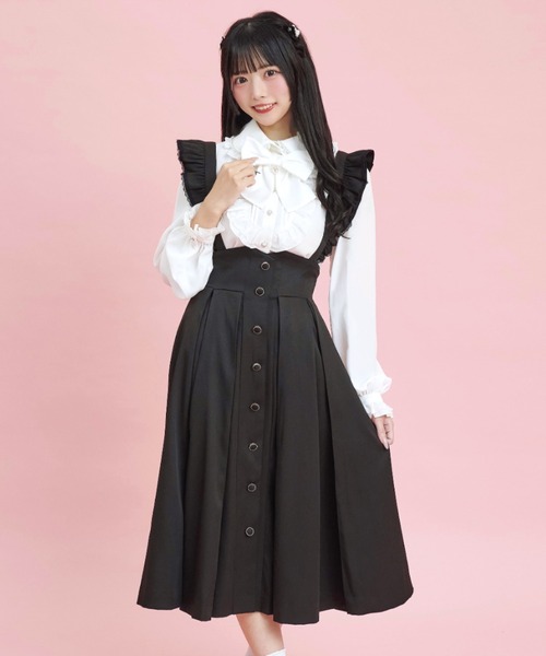 Secret Honey（シークレットハニー）の「マチ付きスカート（スカート・レディース・ブラック/チェック/ブルー・MEDIUM）」の11枚目の写真