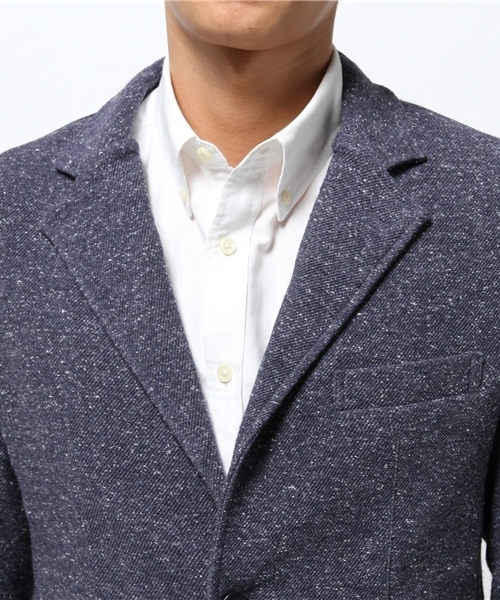 SHIPS JET BLUE（シップスジェットブルー）の「SHIPS JET BLUE(シップス ジェットブルー): ジャズネップカットジャケット（テーラードジャケット・メンズ・チャコールグレー/ネイビー・LARGE/MEDIUM/SMALL）」の9枚目の写真