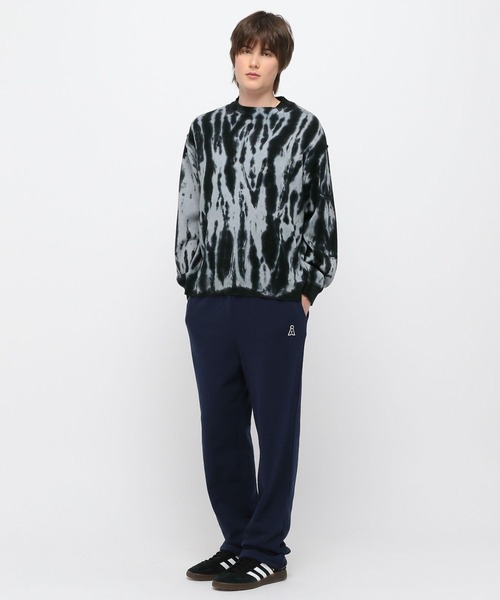 3.3 Field Trip （3.3フィールドトリップ）の「3.3 Field Trip／スプレーニットプルオーバー（ニット/セーター・メンズ・グレー/ブラック・FREE）」の9枚目の写真