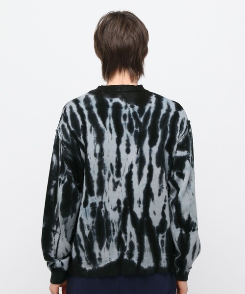 3.3 Field Trip （3.3フィールドトリップ）の「3.3 Field Trip／スプレーニットプルオーバー（ニット/セーター・メンズ・グレー/ブラック・FREE）」の19枚目の写真