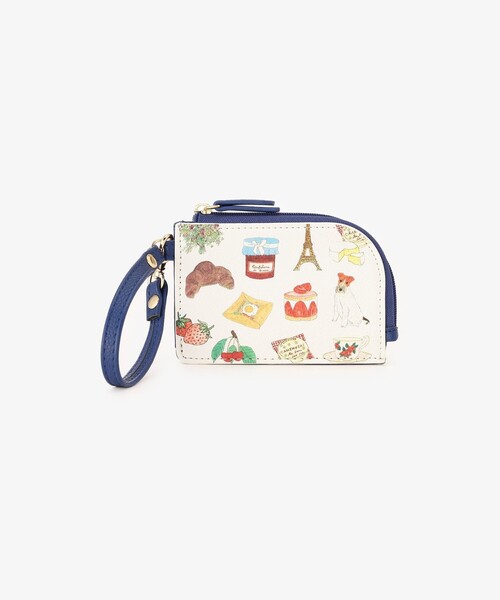 Afternoon Tea(アフタヌーンティー)の「キーコインケース/イザベル・ボワノ(コインケース・レディース・ホワイト・ONE SIZE)」の1枚目の写真