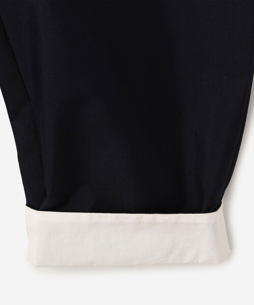 nicholson&nicholson（ニコルソンアンドニコルソン）の「nicholson & nicholson | コットンナイロン オーバルパンツ WOMEN（その他パンツ・レディース・ネイビー・38）」の7枚目の写真