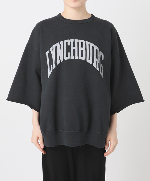 R JUBILEE(アールジュビリー)の「【R JUBILEE/アール ジュビリー】別注 ハーフスリーブスウェット(LYNCHBURG)(スウェット・レディース・ブラック系その他・FREE)」の14枚目の写真