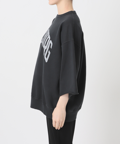 R JUBILEE(アールジュビリー)の「【R JUBILEE/アール ジュビリー】別注 ハーフスリーブスウェット(LYNCHBURG)(スウェット・レディース・ブラック系その他・FREE)」の15枚目の写真