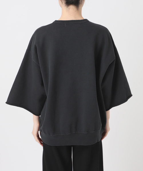 R JUBILEE(アールジュビリー)の「【R JUBILEE/アール ジュビリー】別注 ハーフスリーブスウェット(LYNCHBURG)(スウェット・レディース・ブラック系その他・FREE)」の16枚目の写真
