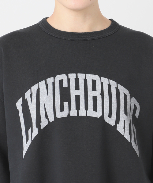 R JUBILEE(アールジュビリー)の「【R JUBILEE/アール ジュビリー】別注 ハーフスリーブスウェット(LYNCHBURG)(スウェット・レディース・ブラック系その他・FREE)」の17枚目の写真