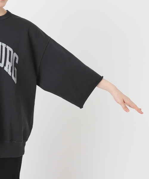 R JUBILEE(アールジュビリー)の「【R JUBILEE/アール ジュビリー】別注 ハーフスリーブスウェット(LYNCHBURG)(スウェット・レディース・ブラック系その他・FREE)」の19枚目の写真