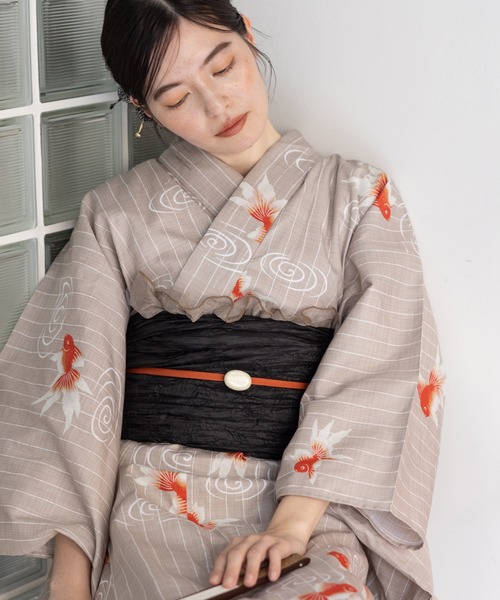 ゆかた館グレース こだわり浴衣1 こだわり浴衣5点セット（浴衣）｜ゆかた館グレース（ユカタカン