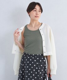 green label relaxing | ベーシック リブ タンクトップ 2(タンクトップ)