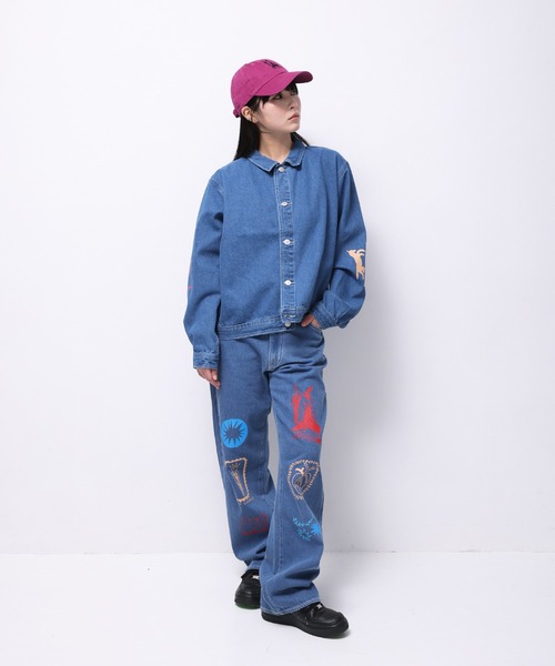 Common Noun(コモン ナウン)の「“HORSE” norahi デニムパンツ(デニムパンツ・レディース・インディゴブルー/ライトブルー・M/L)」の6枚目の写真