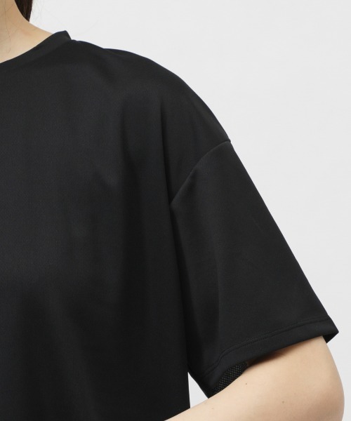 TIGORA（ティゴラ）の「ティゴラ TIGORA iCOOL 遮熱UV チュニックTシャツ（Tシャツ/カットソー・レディース・ペールイエロー/ライラック/ブラック/ダークグレー/ライトグレー/サックスブルー・S/M/L/XL）」の22枚目の写真