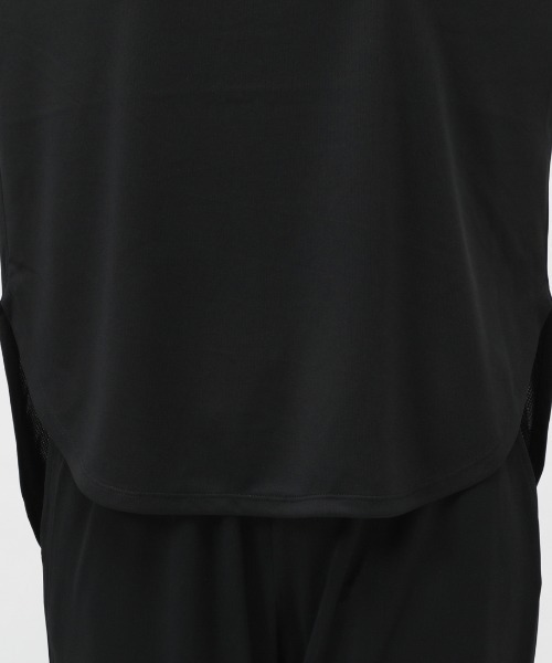 TIGORA（ティゴラ）の「ティゴラ TIGORA iCOOL 遮熱UV チュニックTシャツ（Tシャツ/カットソー・レディース・ペールイエロー/ライラック/ブラック/ダークグレー/ライトグレー/サックスブルー・S/M/L/XL）」の21枚目の写真
