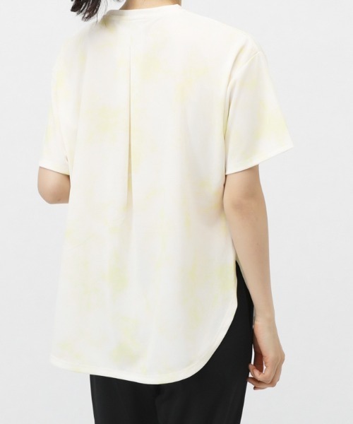 TIGORA（ティゴラ）の「ティゴラ TIGORA iCOOL 遮熱UV チュニックTシャツ（Tシャツ/カットソー・レディース・ペールイエロー/ライラック/ブラック/ダークグレー/ライトグレー/サックスブルー・S/M/L/XL）」の12枚目の写真