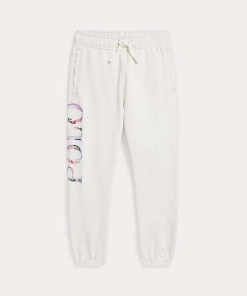 フローラルロゴ フレンチ テリー ジョガー パンツ（スウェット