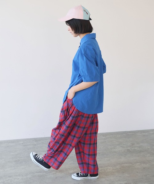 △CHECK balloon パンツ（その他パンツ）｜bulle de savon