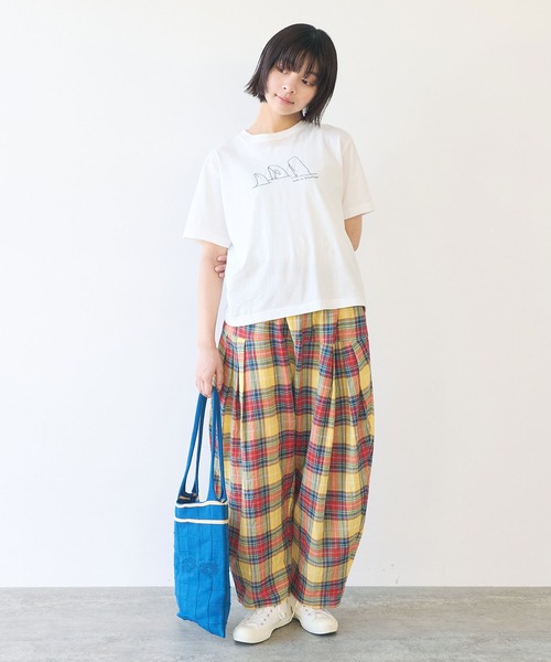 △CHECK balloon パンツ（その他パンツ）｜bulle de savon