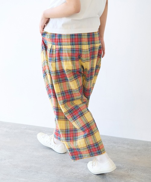 △CHECK balloon パンツ（その他パンツ）｜bulle de savon