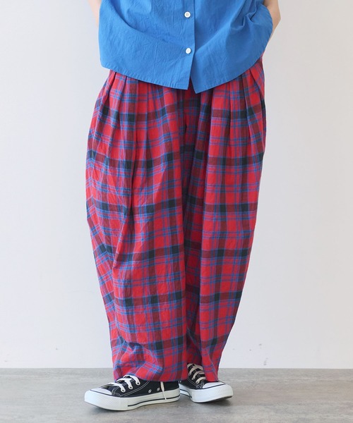 △CHECK balloon パンツ（その他パンツ）｜bulle de savon